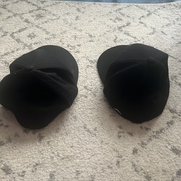 Bundle Two Flexfit Black Hats - Picture 2 of 4